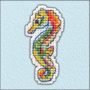 Borduurpakket Broche - Zeepaardje - Oven