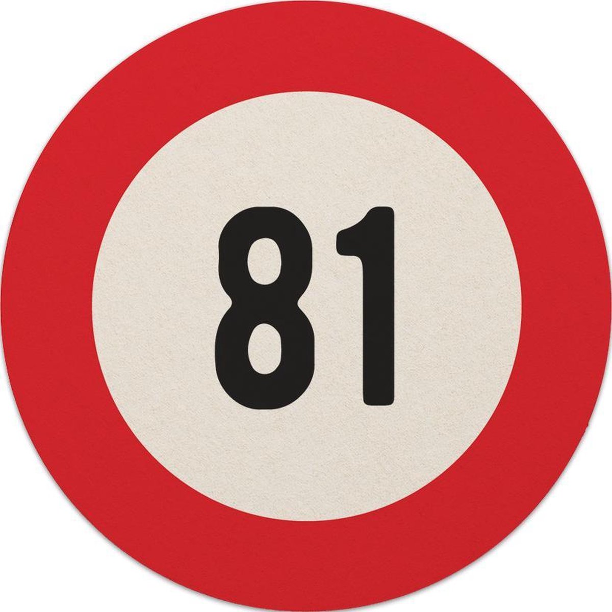 Bierviltjes 81 jaar | Bierviltjes 20 stuks | Bierviltjes verjaardag| Bierviltjes gefeliciteerd