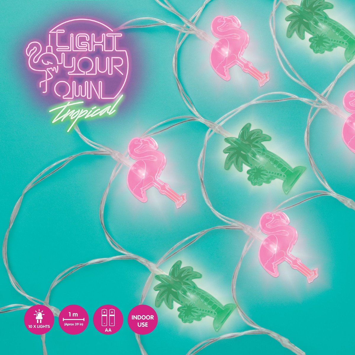 Mustard Funny Geschakelde Verlichting - Light Your Own - Tropical - Assorti