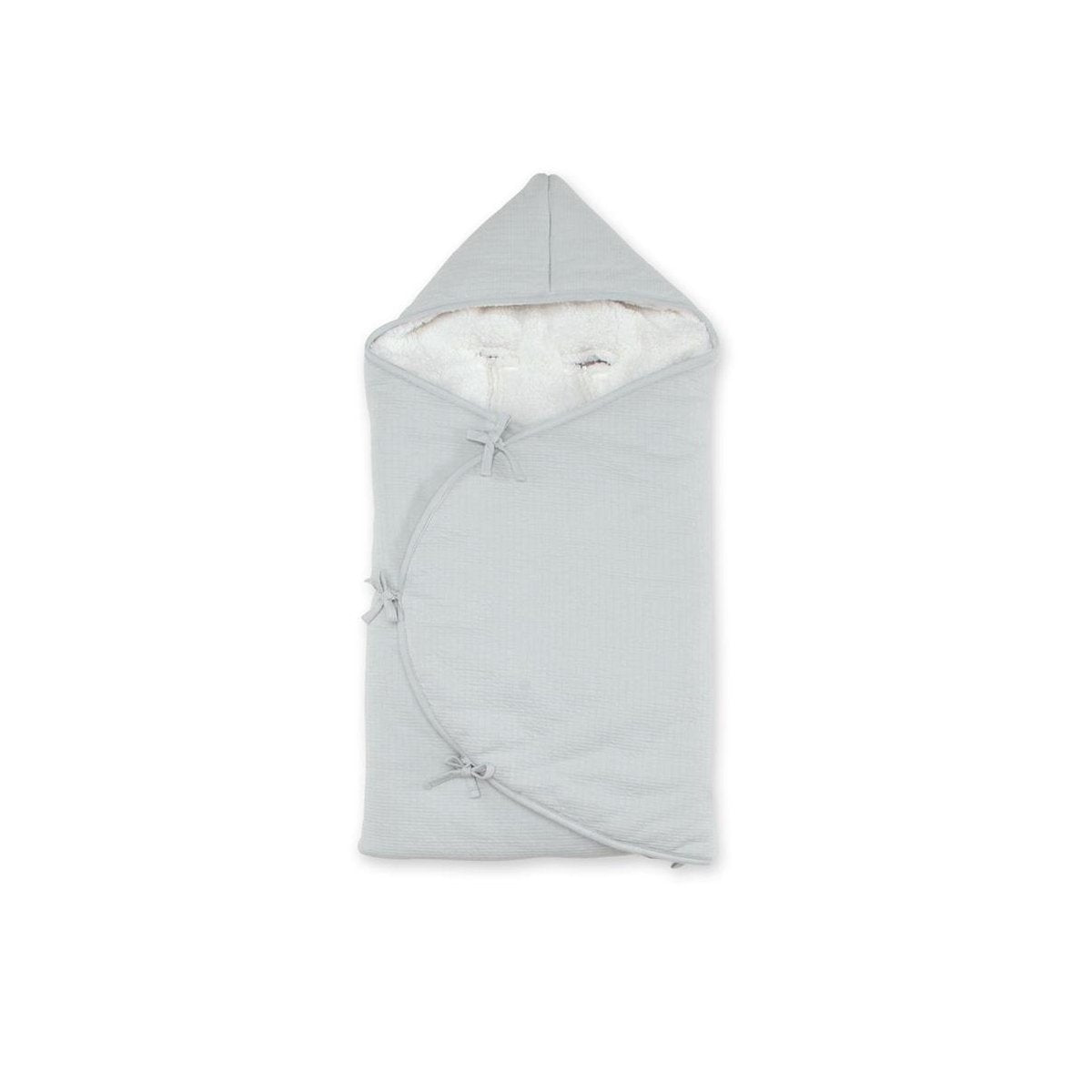 BEMINI  MINI NEST 0-4m Mediumgrijs Grizou Pady tetra jersey teddy
