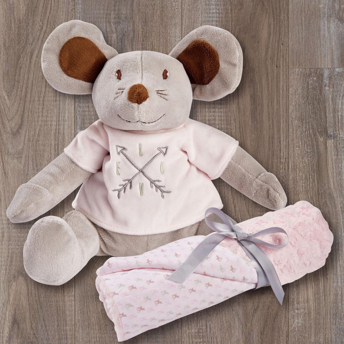 Babiage Doodoo Muis Love + bijpassend deken