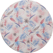 MixMamas Rond Tafelzeil - Ø 140 cm - Tropical - roze