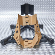 Datona® Inrijklem voor scooters + spanband - Zwart