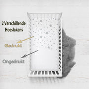 Ephemeris Baby hoeslakens 70x140cm+20 cm