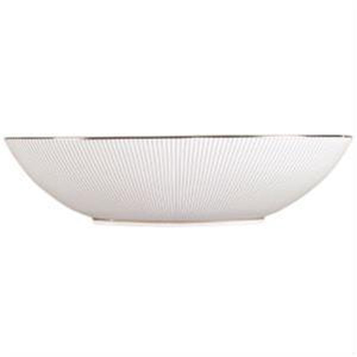 WEDGWOOD - Jasper Conran Pin Stripe - Ovale Open Groenteschaal