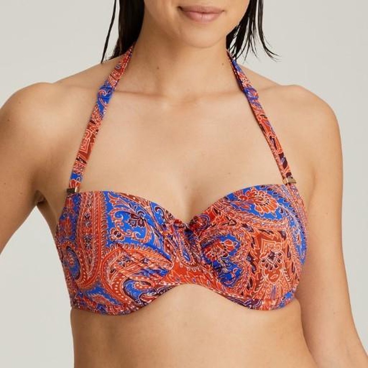 Casablanca Bikini Top 4006416 Blue Spice