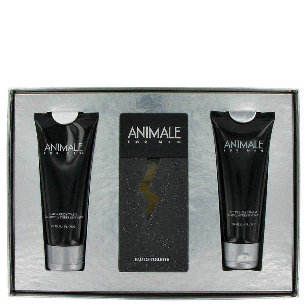 100 ml Eau De Toilette Spray + 100 ml After Shave Balm + 100 ml Body Wash