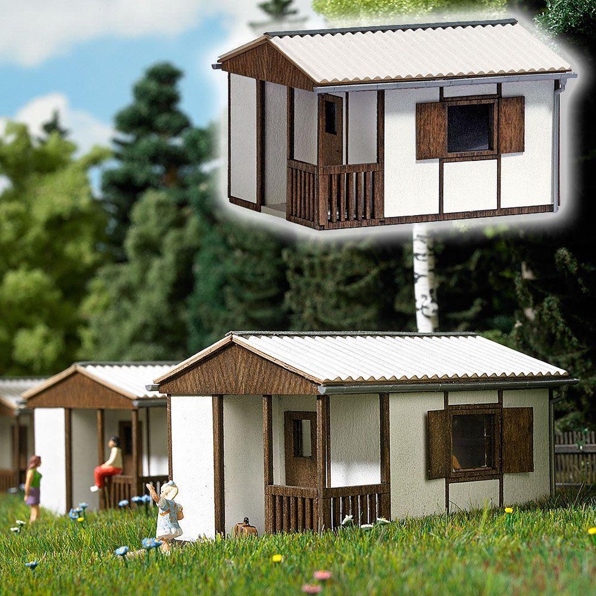 Busch - Bungalow Gl 14 H0 (Bu1393)