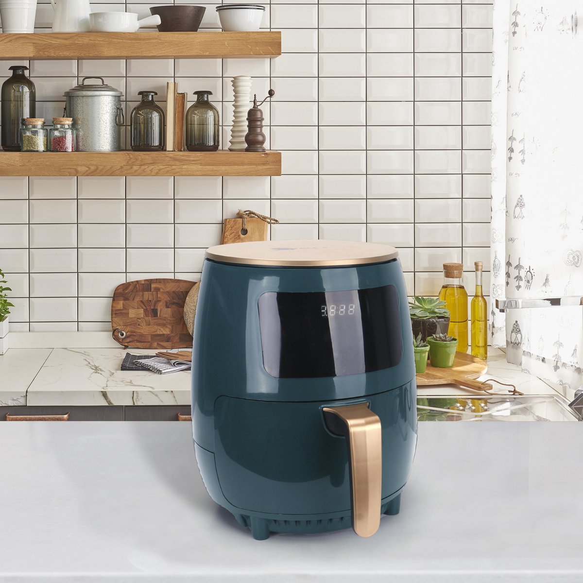 Swiss Pro+ | SP-AF5.5L - Intelligente Airfryer Digitaal- 5
