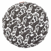#DoYourYoga - Yoga kussen - »Vishnu« - rond meditatiekussen met bio-organische boekweit schalen vulling - H:15cm