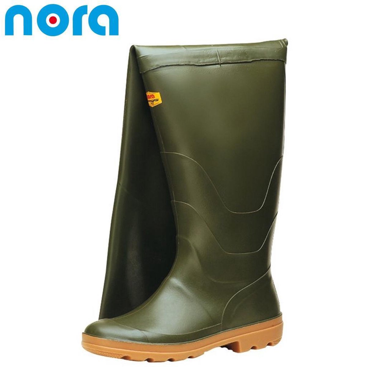 Nora River Rubber Groen Lieslaarzen Heren