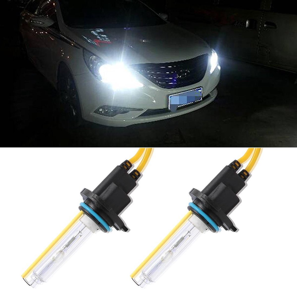 2 STKS 9006 55 W 2500LM 5500 K Wit Licht HID Conversie Kit LED Auto Koplamp Lamp Mistlamp