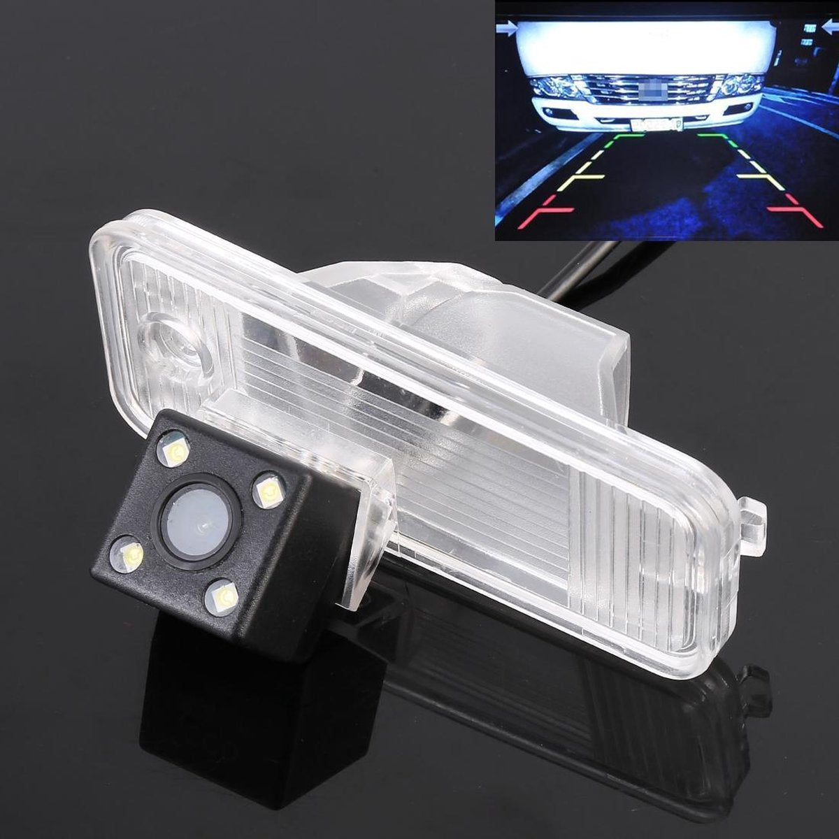 656x492 Effectieve Pixel HD Waterdicht 4 LED Nachtzicht Groothoek Auto Achteruitrijcamera Backup Reverse Camera voor Hyundai IX25 2014-2017 / IX35 2018