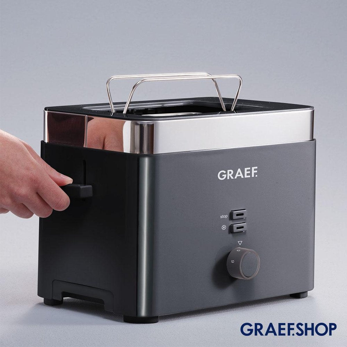 Graef TO 62 Broodrooster Zwart