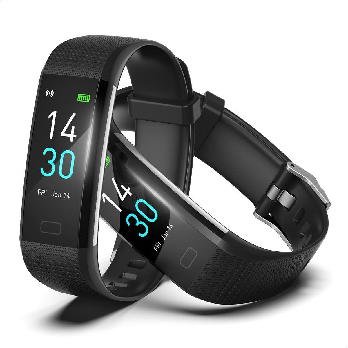 Strex Activity Tracker - iOS & Android - Stappenteller - Calorieënmeter - Hartslagmeter - Stappen Teller