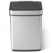 Trebs 99359 - Afvalbak met sensor 50L RVS - Zilver
