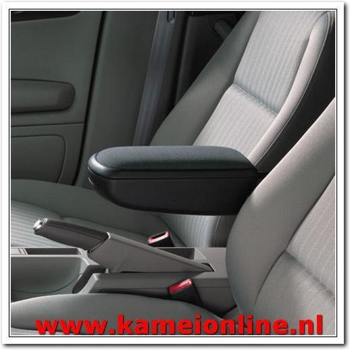 Armsteun Kamei Fiat 500L stof Premium zwart 2012-heden