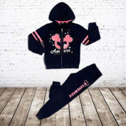 Joggingpak Music zwart - 122/128