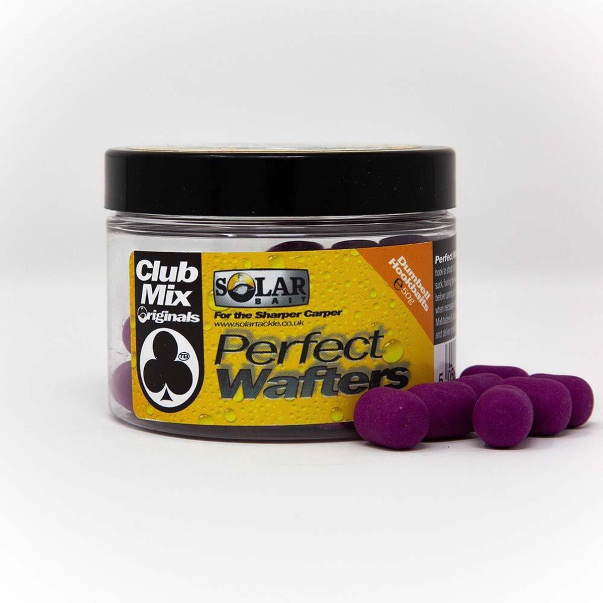 Solar Perfect Dumbell Wafters - Club Mix - Pop-Up - 12/14mm - Paars