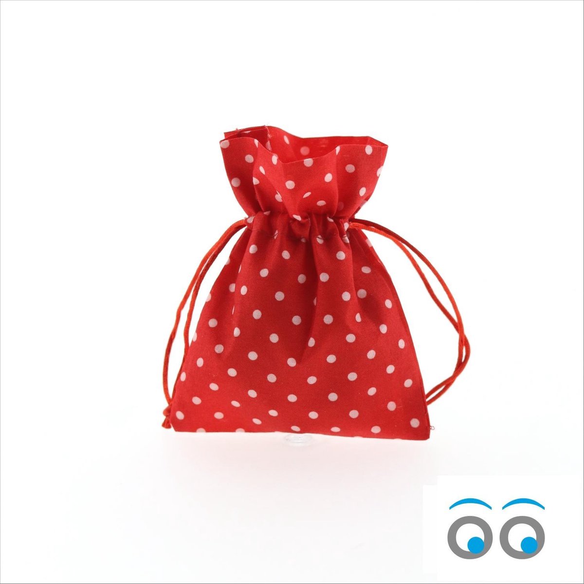kadozakje – rood-witte-stip - 100 stuks