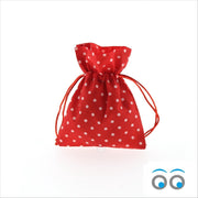 kadozakje – rood-witte-stip - 100 stuks