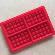 BukkitBow Wafelvorm – Siliconen Wafelvorm voor wafelijzer – 4 Wafels – Wafel Mal
