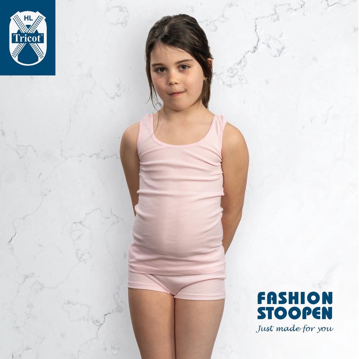 Hemden BB Michelle roze -128