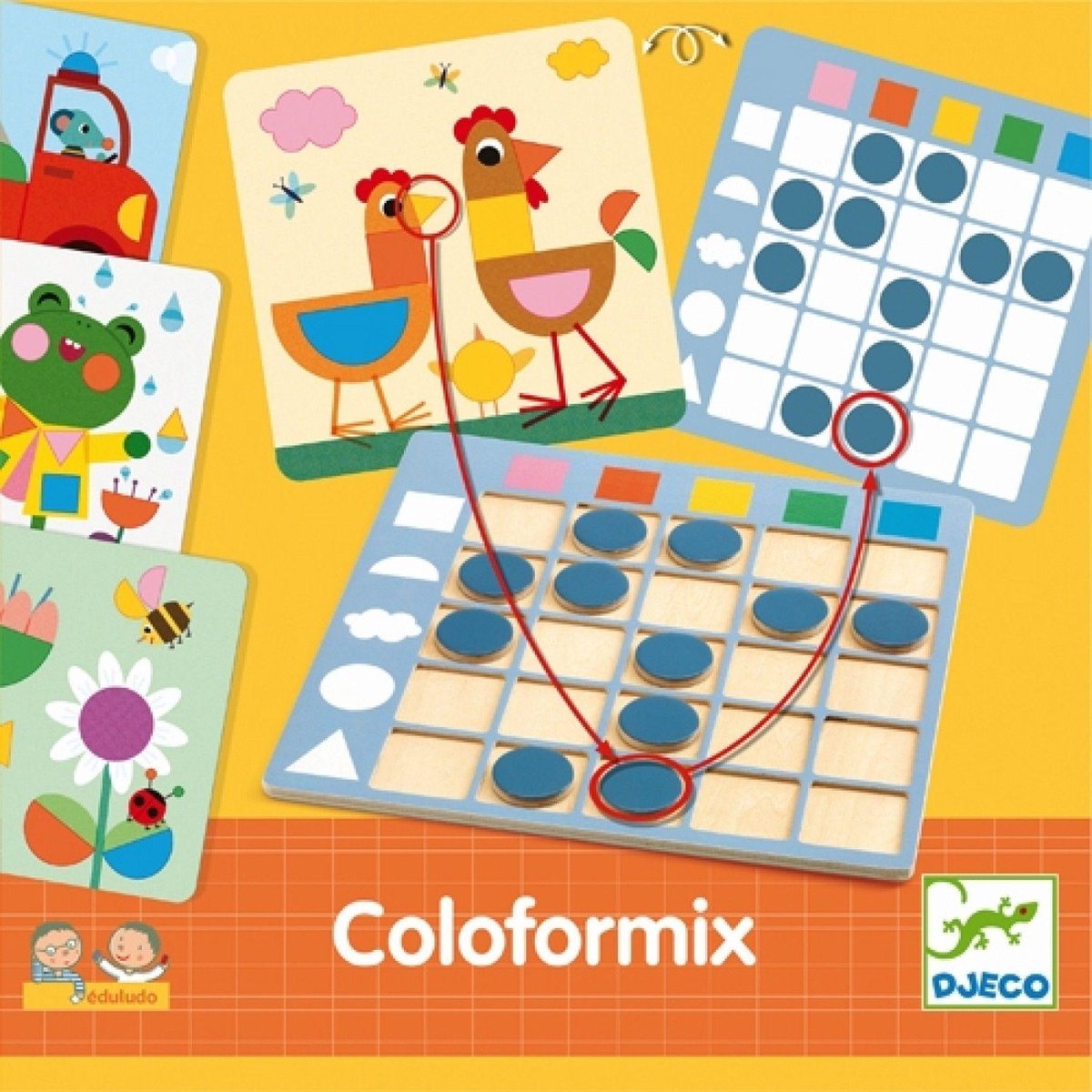 Djeco - Spel Coloformix - 3+