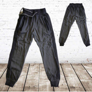 S&C Jongens joggingbroek bies grijs - 110/116