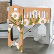 KarTent - Babywieg van Honingraat Karton - Papercrib Zonnebloem - Duurzaam karton - CE gekeurd