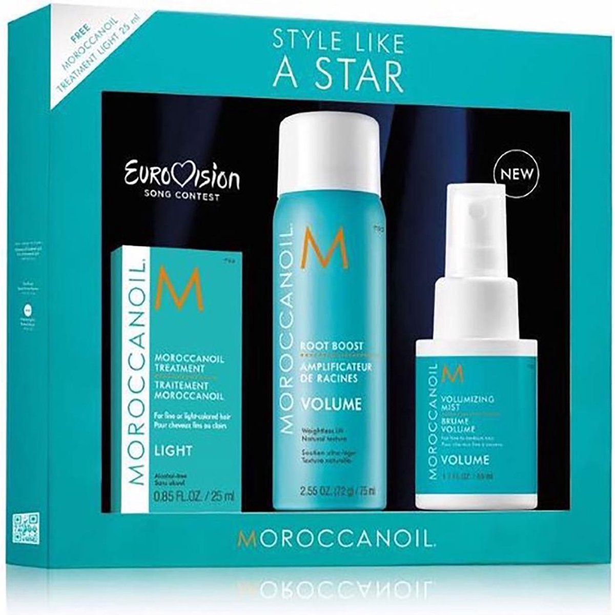 Moroccanoil Eurovision Song Contest Style Like A Star Light Set
