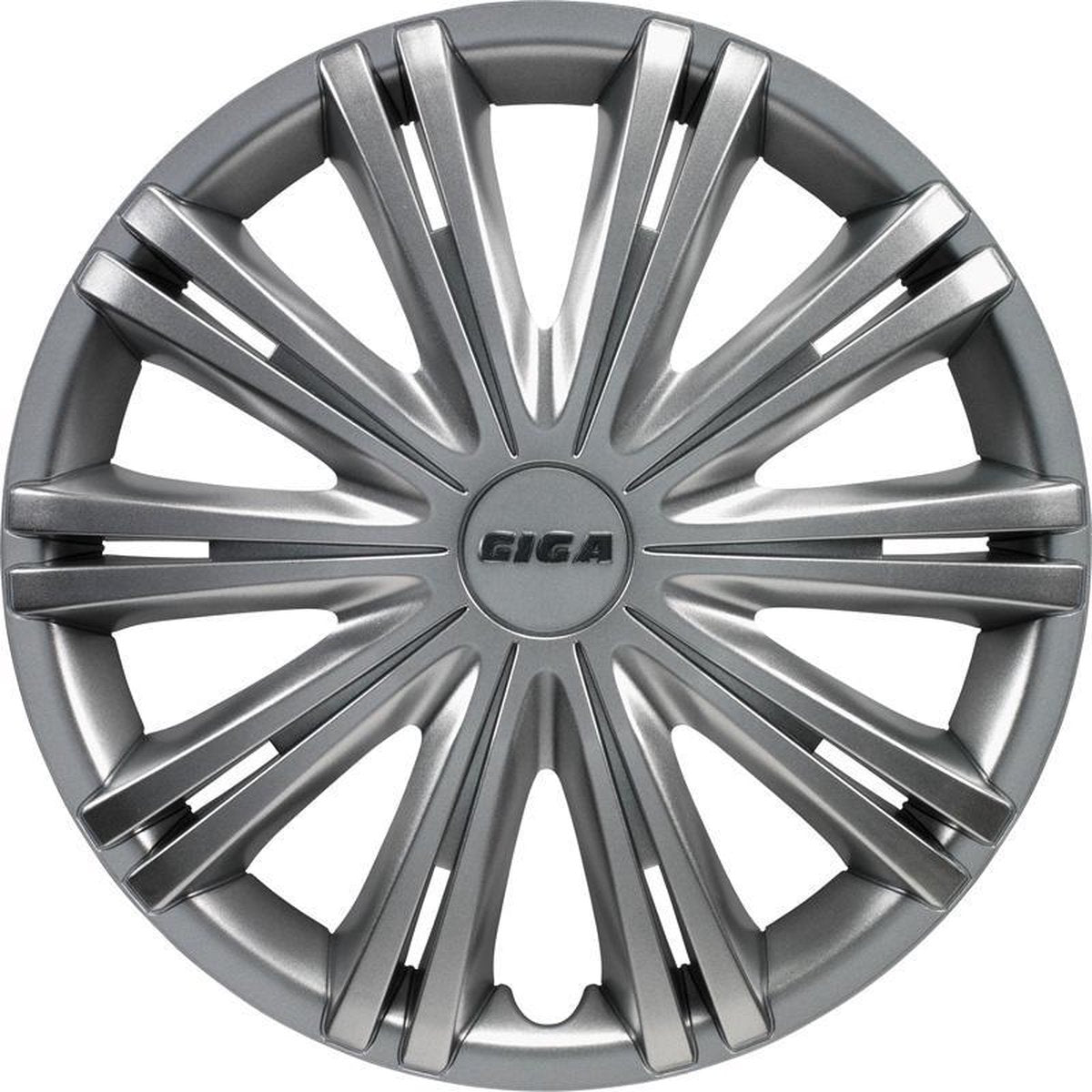 Autostyle Wieldoppen 15 inch Giga Zilver - ABS