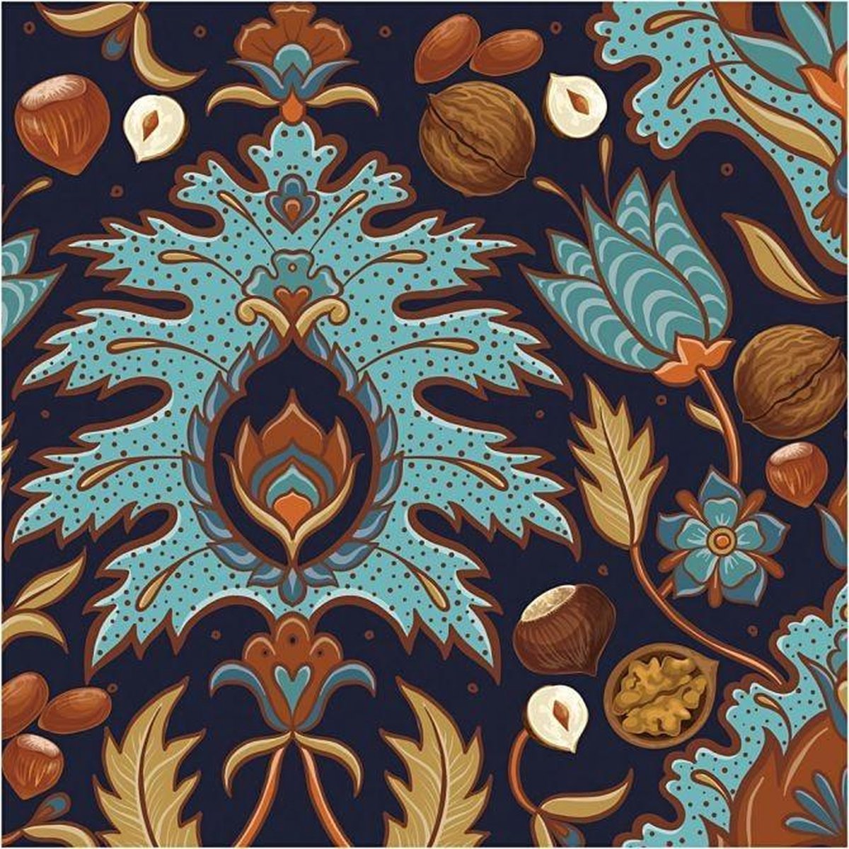 Table Napkins. Ornamental. size 33x33 cm. 20 pc/ 1 pack
