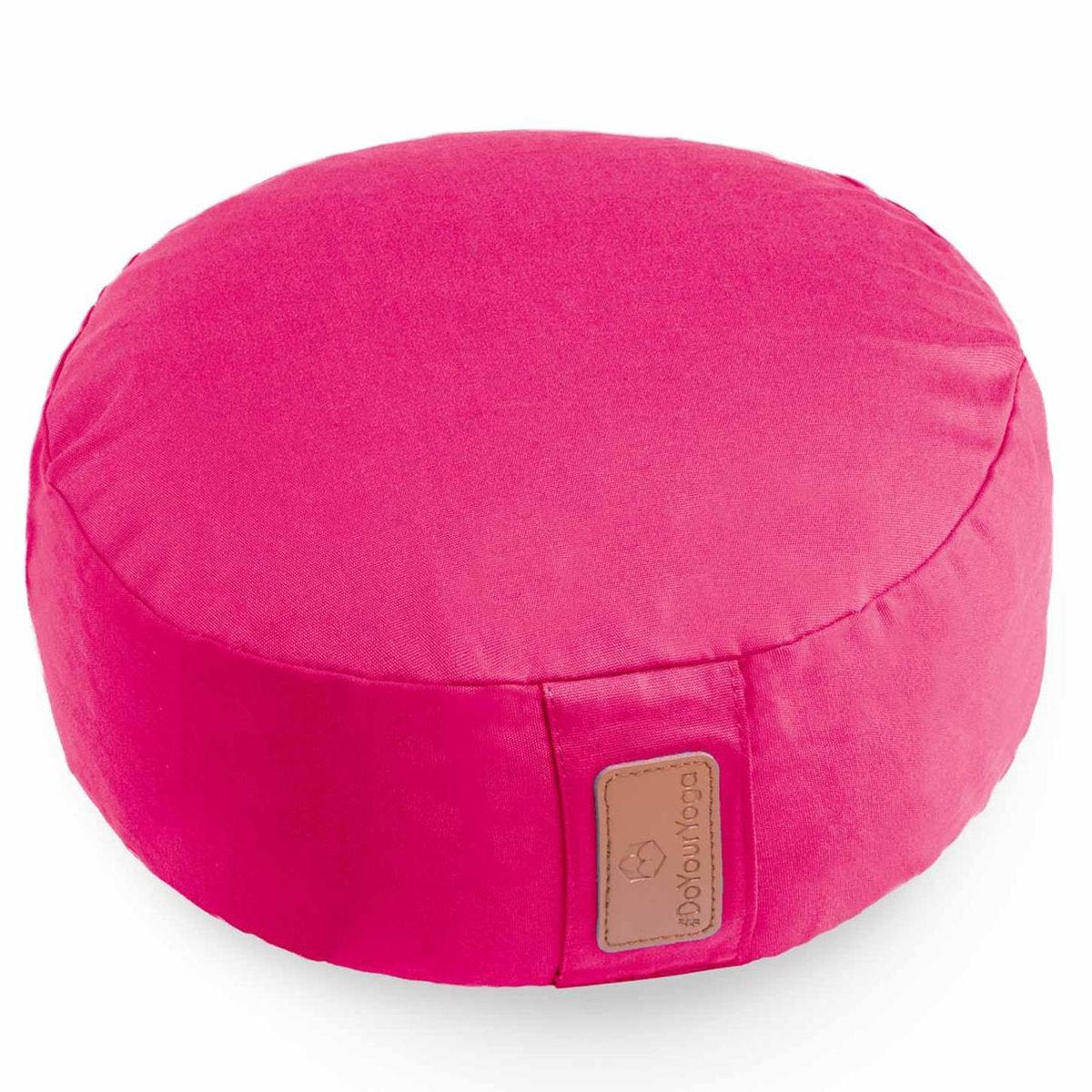 #DoYourYoga - Yoga kussen - »Vishnu« - rond meditatiekussen met bio-organische Spelt vulling - H:15cm
