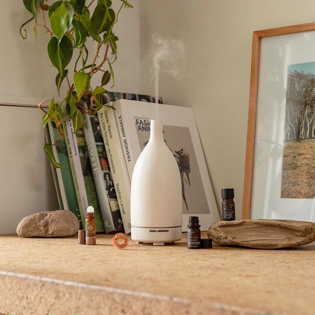 Aroma diffuser Ceramic White