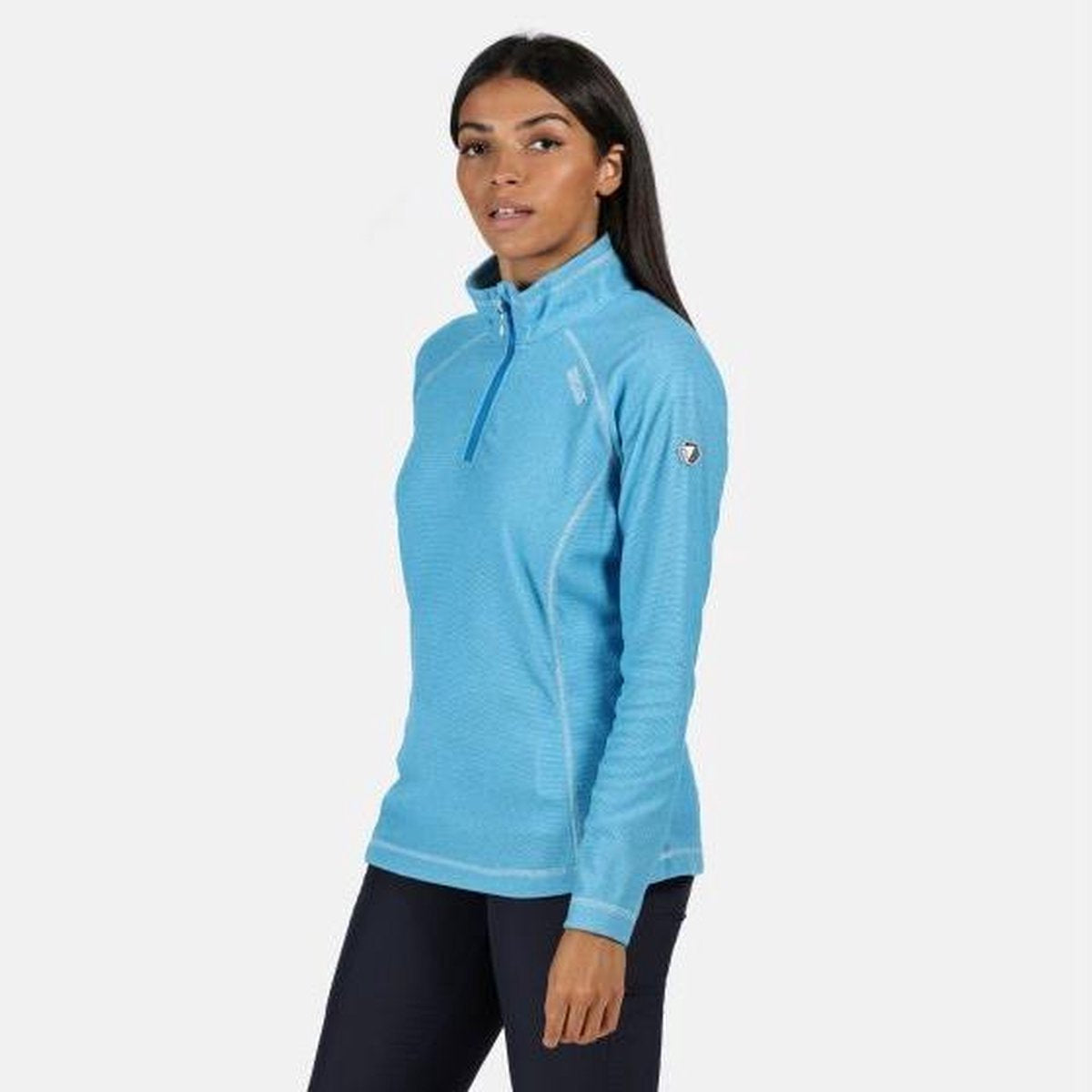 Regatta - Women's Montes Lightweight Half-Zip Fleece - Outdoortrui - Vrouwen - Maat 42 - Blauw