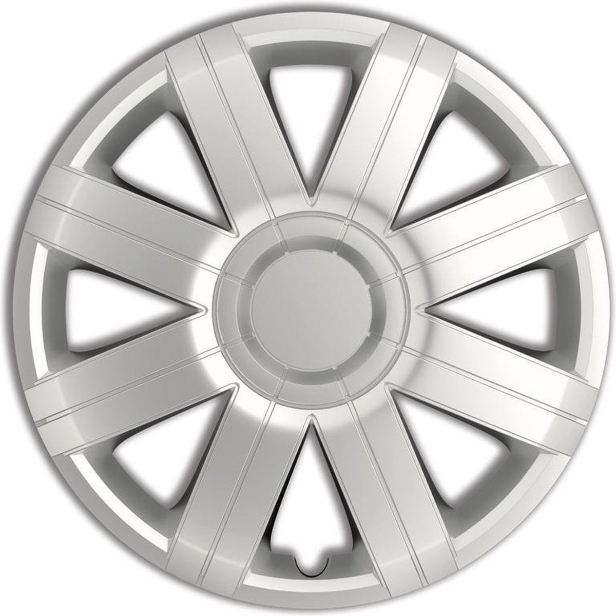 Autostyle Wieldoppen 16 inch Sportive Zilver - ABS