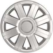 Autostyle Wieldoppen 16 inch Sportive Zilver - ABS