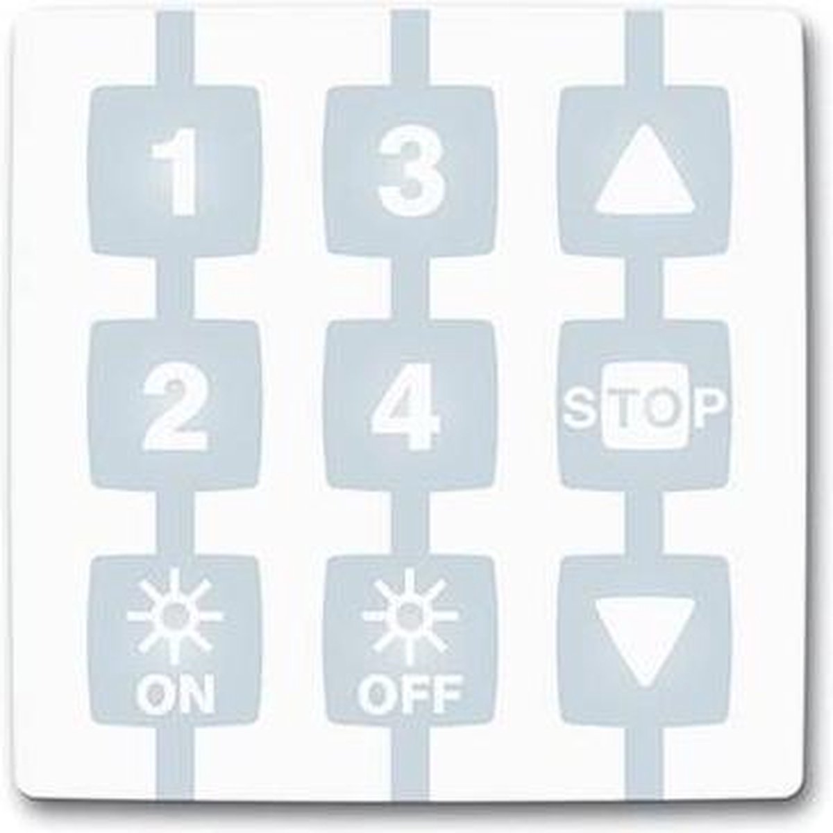 Niceway WM004G 4-kanaals handzender