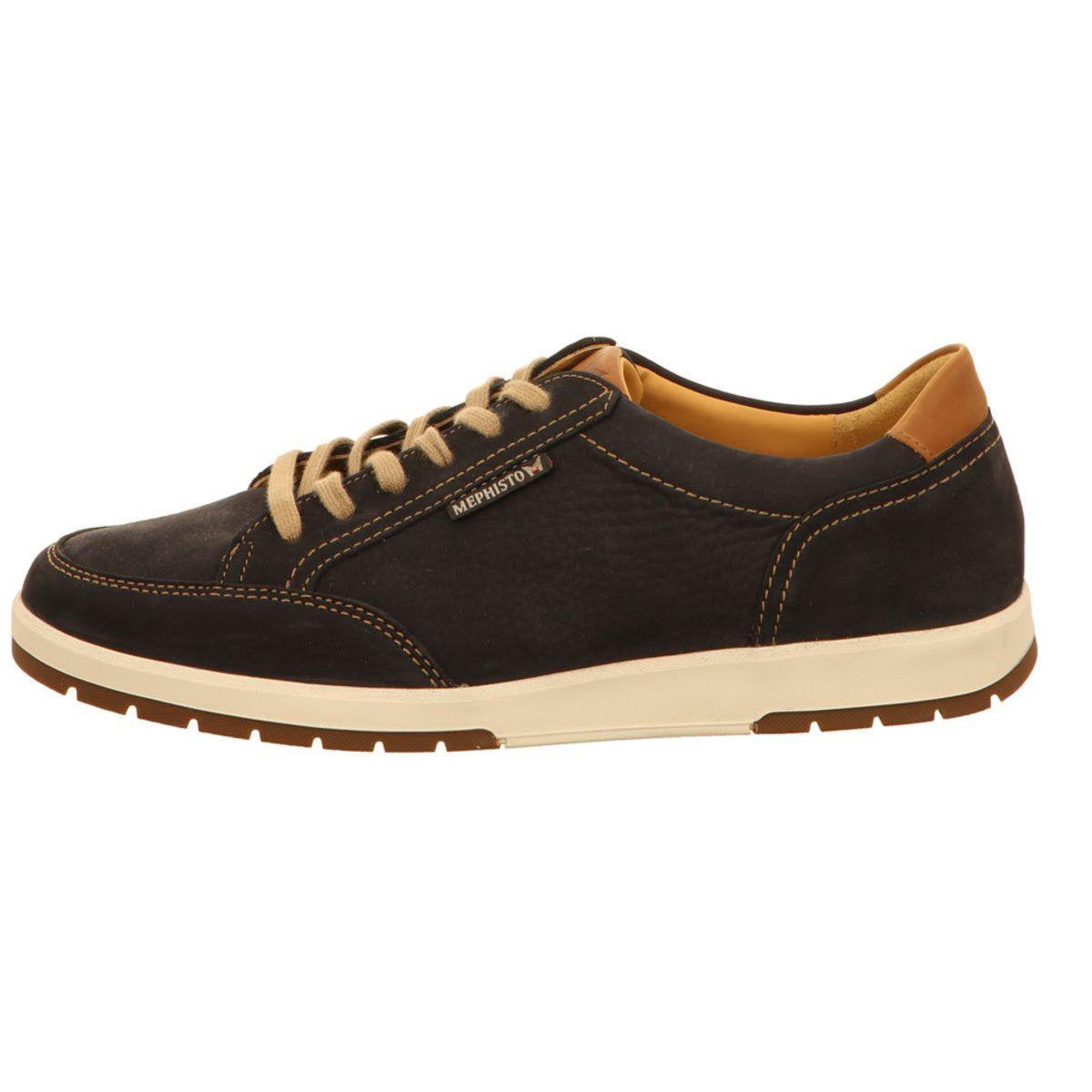 Mephisto - Ludo Sportbuck - Casual schoen veter - Heren - Maat 42 - Blauw;Blauwe - 1945/3535 -Navy