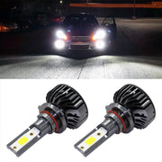 EV8 2 PCS 9005 / HB3 DOB 36W 3000LM 6500K LED-koplampen Grote stralingsconversiekit DC 9-32V (Xenon White)