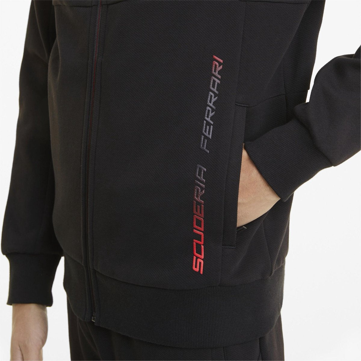 SCUDERIA FERRARI RACE HOODED MEN'S SWEAT JACKET