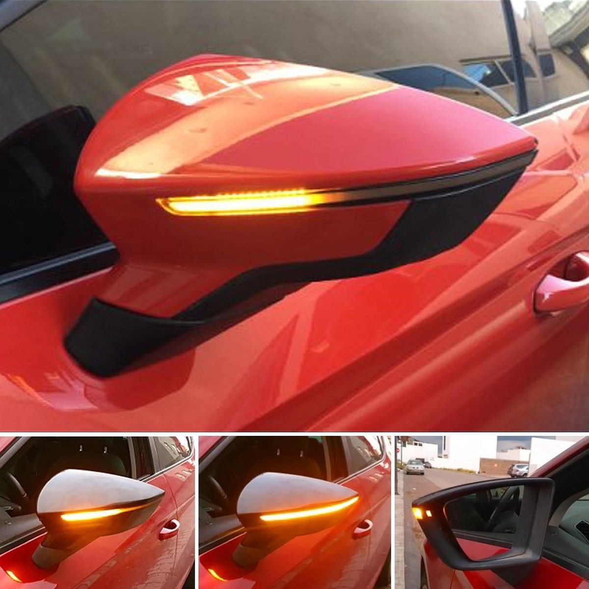 Autolampen - Dynamische Led Spiegel - knipperlichten - Seat Leon 5F/Ibiza KJ/Arona KJ7