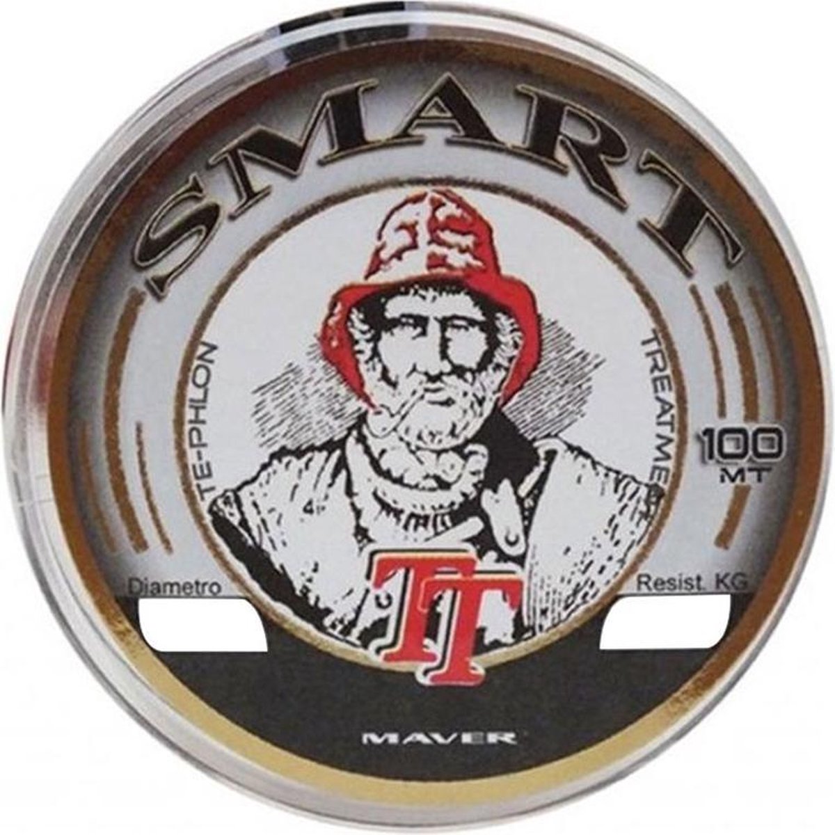 Maver Monofilo Smart TT - 100m - 0.14mm - Transparant