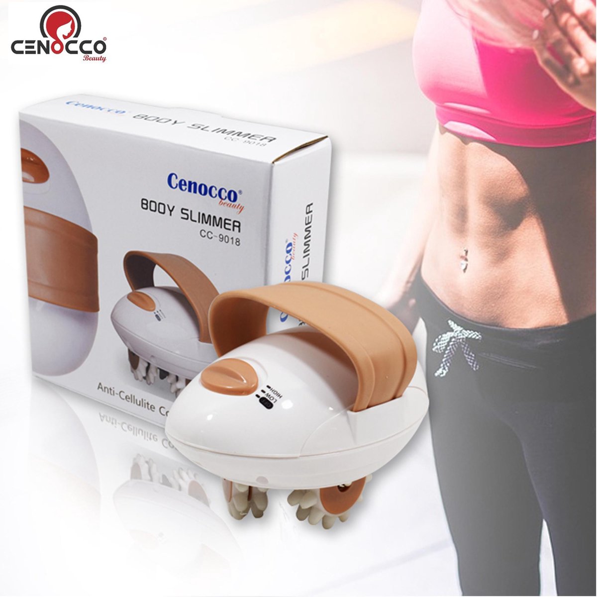 Cenocco - Massage apparaten - Body Slimmer Massager - Massage gun roller - CC9018
