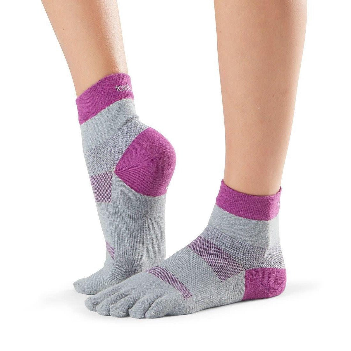 Toesox Sport Minnie enkelsok - Paars - 39-42