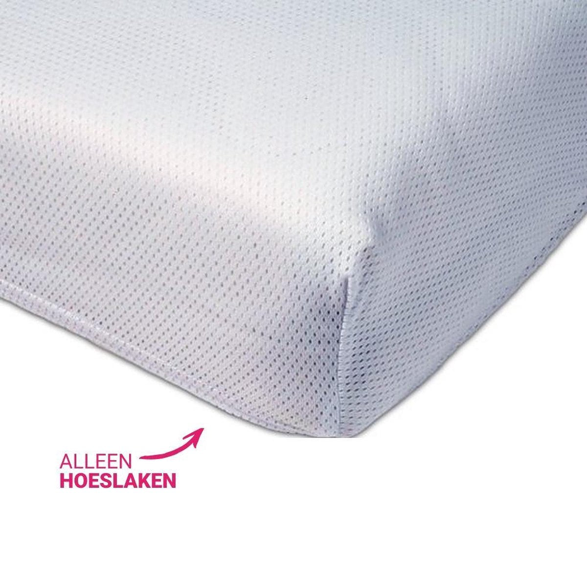 ABZ Airgosafe Dry Fit Hoeslaken - 60x120 cm - Wit