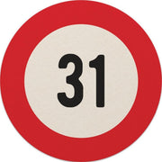 Bierviltjes 31 jaar | Bierviltjes 20 stuks | Bierviltjes verjaardag| Bierviltjes gefeliciteerd