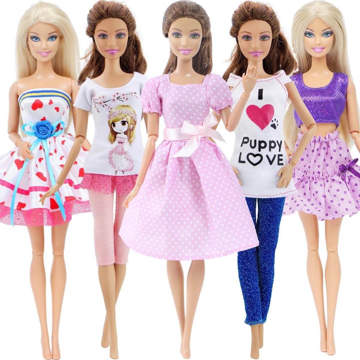 Barbie kleding set - Jurjes