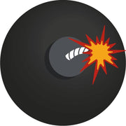 Brabo - BB3085 Brabo Emojies Balls Black Blister - Black - Unisex